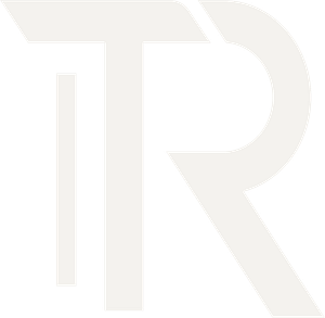 logo TR Création beige